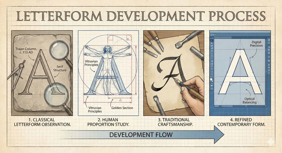 Gill Sans - Humanist Alternative Modernism 8 Letterform Development and Classical Foundation