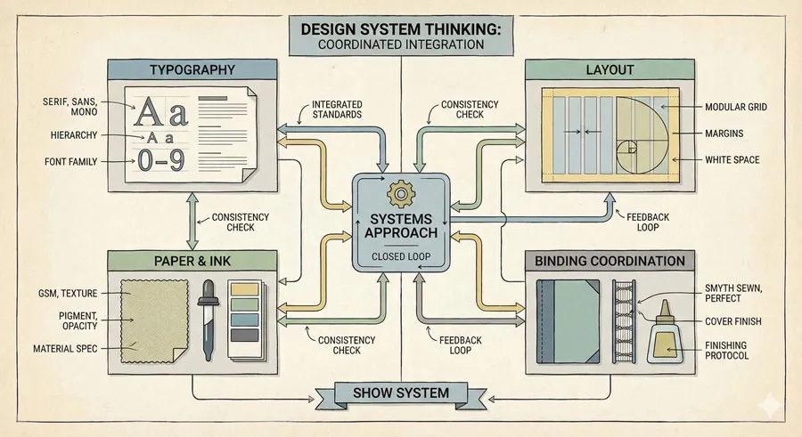 Baskerville - Print Excellence & Love Story 12 Comprehensive Design System