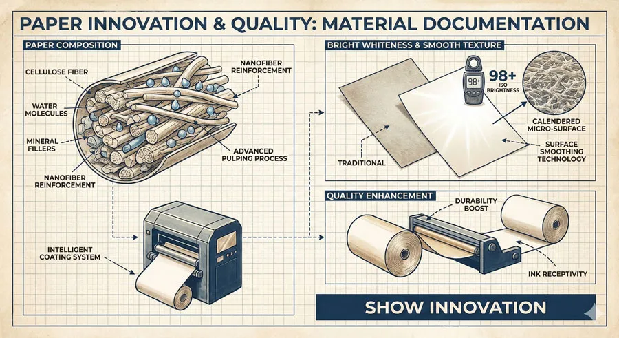 Baskerville - Print Excellence & Love Story 13 Paper Innovation and Excellence