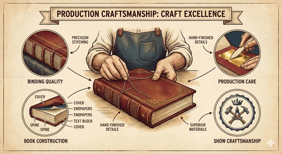Baskerville - Print Excellence & Love Story 15 Binding and Production Excellence