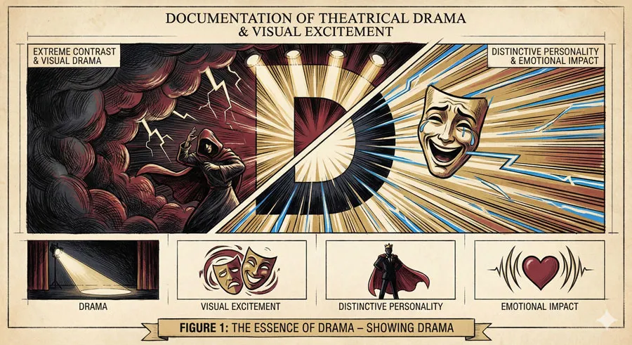 Bodoni - Theatrical Prestige Aesthetics 16 Theatrical Qualities and Visual Drama