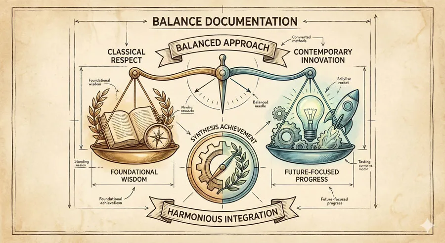 Garamond - Classical Foundation Principles 18 Balance Between Tradition and Innovation