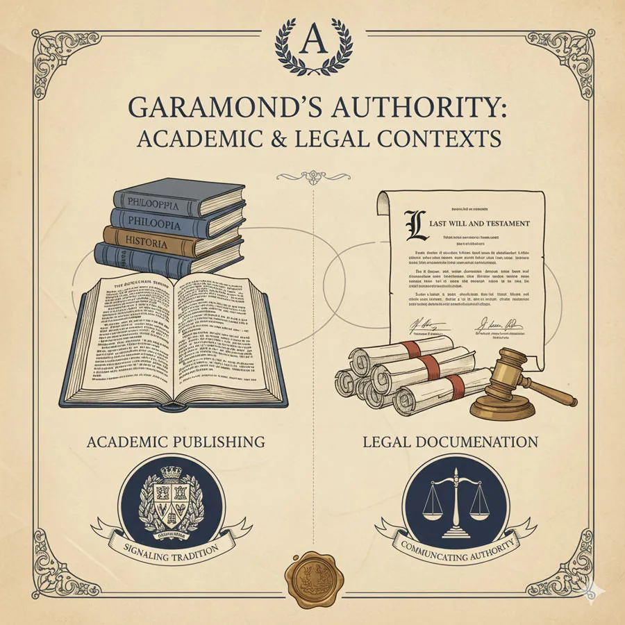 Garamond - Classical Foundation Principles 22 Academic and Legal Publishing