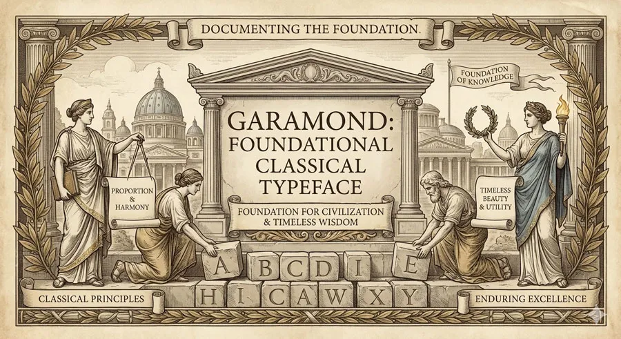 Garamond - Classical Foundation Principles 1 Introduction: The Typeface of Civilizational Foundation