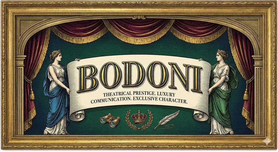 Bodoni - Theatrical Prestige Aesthetics 1 Introduction: The Typeface of Theatrical Prestige