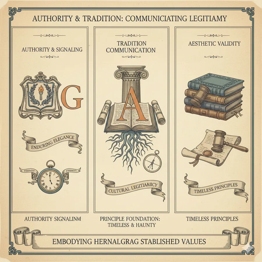 Garamond - Classical Foundation Principles 29 Authority and Tradition Communication