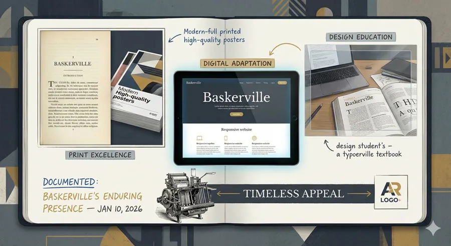 Baskerville - Print Excellence & Love Story 31 Baskerville's Contemporary Relevance