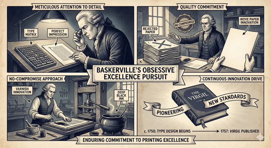 Baskerville - Print Excellence & Love Story 3 Commitment to Typographic Excellence