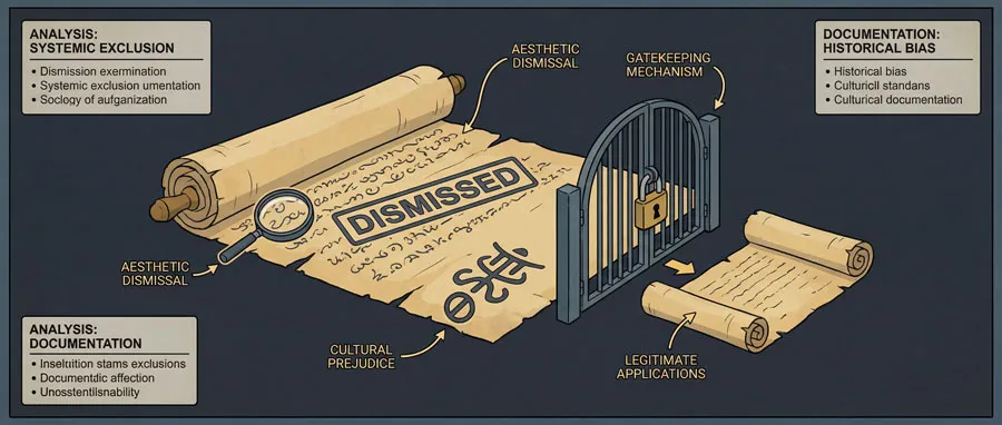 Worst Fonts - Criticism & Gatekeeping Analysis 3 Papyrus and Decorative Dismissal