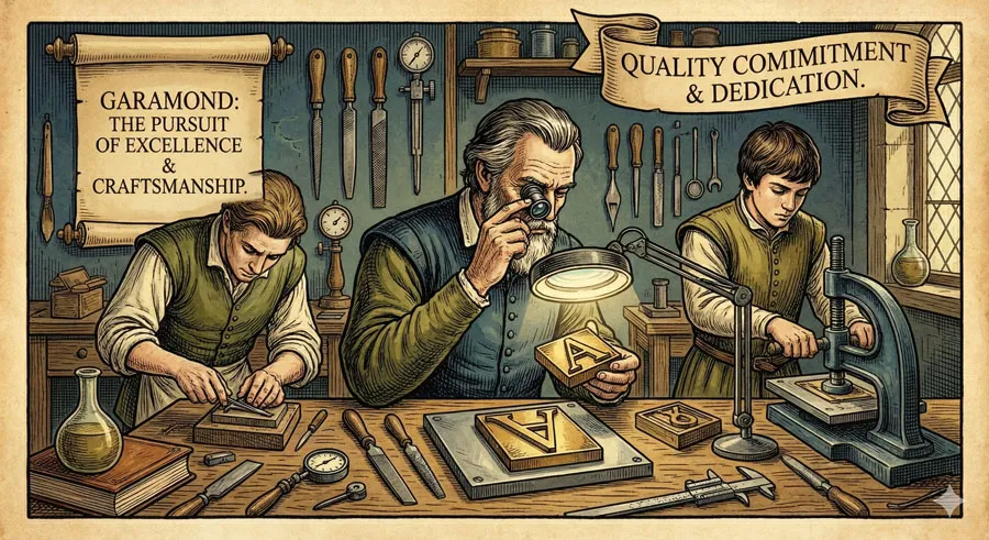 Garamond - Classical Foundation Principles 3 Typographic Excellence and Craftsmanship