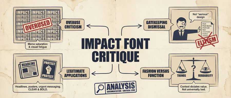 Worst Fonts - Criticism & Gatekeeping Analysis 4 Impact and Commercial Rejection
