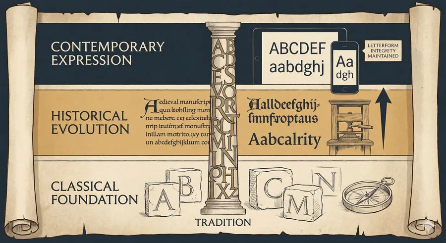 Garamond - Classical Foundation Principles 7 Classical Letterform Foundation
