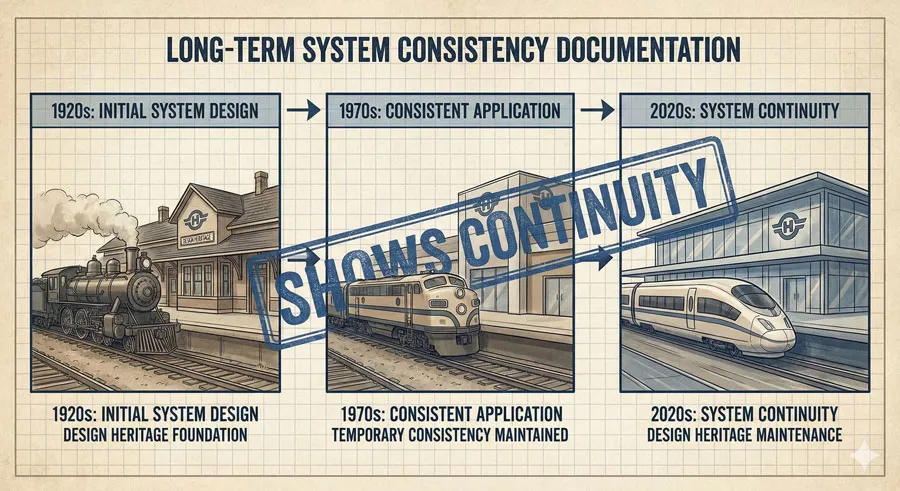 Gill Sans & The Tube - Urban Identity Infrastructure 9 Design System Continuity