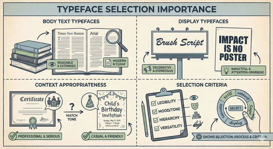 Legibility vs. Readability - Typography Fundamentals 25 Typeface Selection and Body Text Optimization