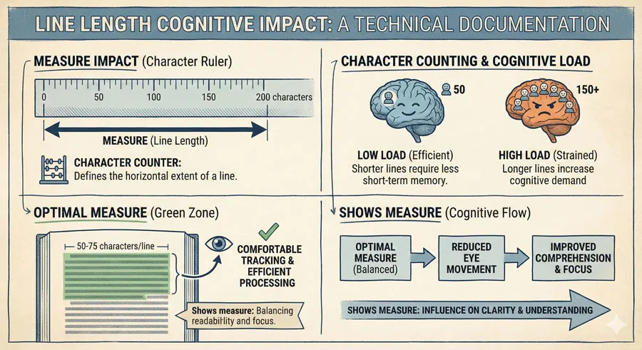 Legibility vs. Readability - Typography Fundamentals 28 Measure (Line Length) and Cognitive Load