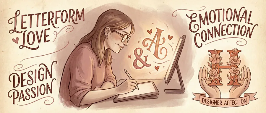 Baskerville & Mrs. Eaves - Love, Partnership & Revival 33 Affective Dimension of Type Design