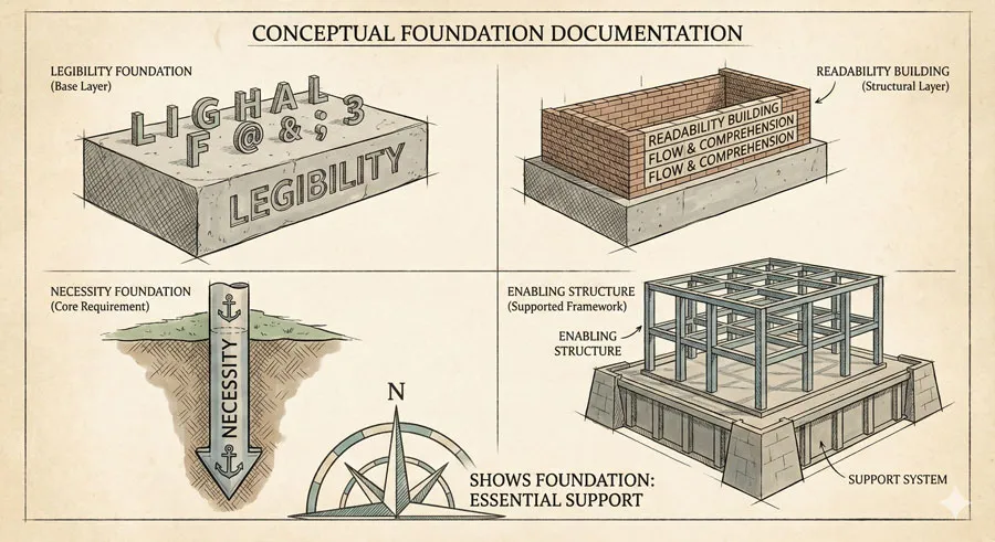 Legibility vs. Readability - Typography Fundamentals 34 Legibility as Foundation