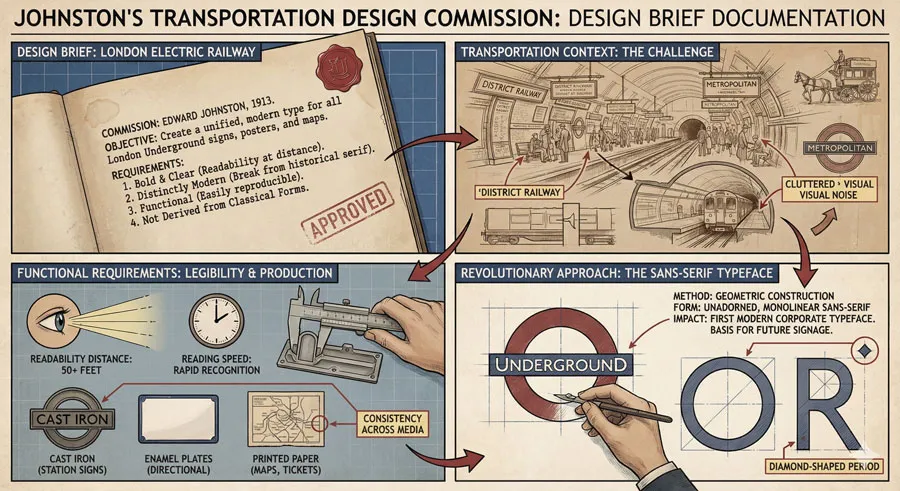 Gill Sans & The Tube - Urban Identity Infrastructure 2 Revolutionary Transportation Design Brief