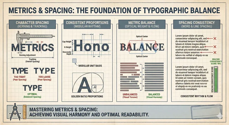 Legibility vs. Readability - Typography Fundamentals 4 Font Metrics and Character Spacing