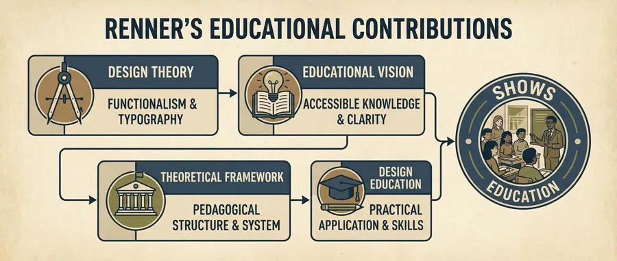 Futura & Paul Renner - Geometric Vision & Revolution 5 Educational Vision and Design Theory