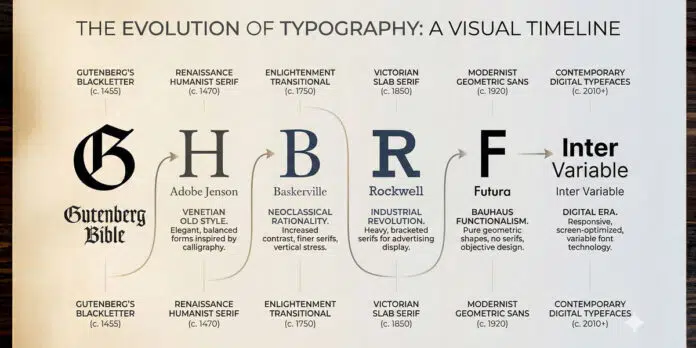 On Typefaces – Categories, Selection, and Combination