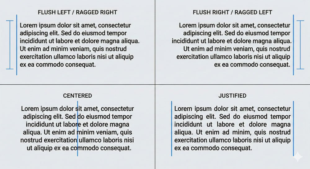 Typesetting Factors – Space, Spacing and Hierarchy 5 Alignment: Directing the Eye