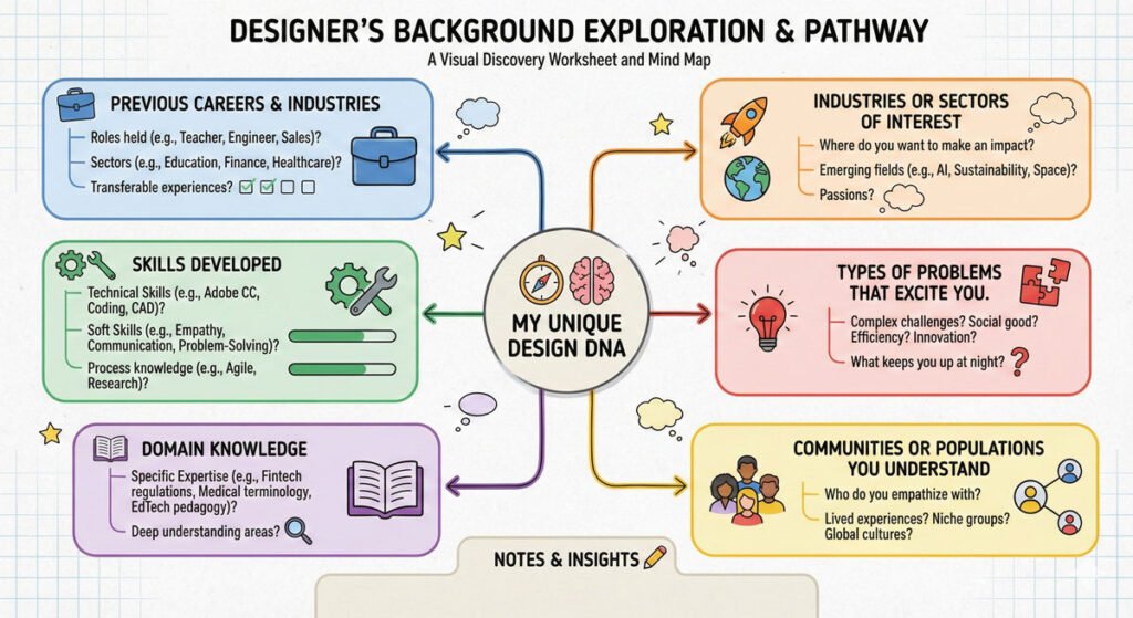 Defining Yourself: Crafting Your Unique Value Proposition as a Product Designer 3 Identifying Your Areas of Familiarity and Interest