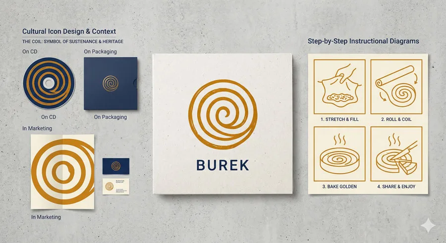Design Elements & Historical Significance 4 The Power of Simplicity in Logo Design - Learning from the Burek Project