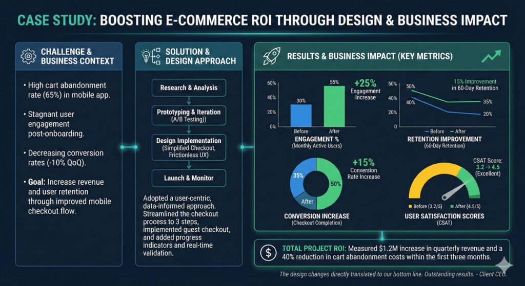 Understanding Your Audience: Strategic Positioning for Product Design Success 5 Showing ROI and Business Value