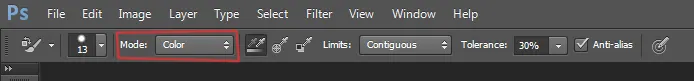 Color Replacement Tool & Mixer Brush Tool 4 Mode option in color replacement tool in photoshop