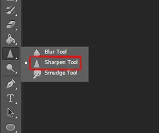 Blur, Sharpen & Smudge Tool in Photoshop 2 sharpen tool in photoshop