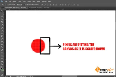 What is Photoshop 9 pixilated