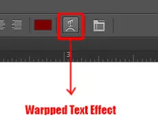 Type menu in Photoshop 12 Warp text effect in photoshop