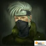 Hatake Kakashi’s Digital Painting by Lalit Adhikari at Learn That Yourself