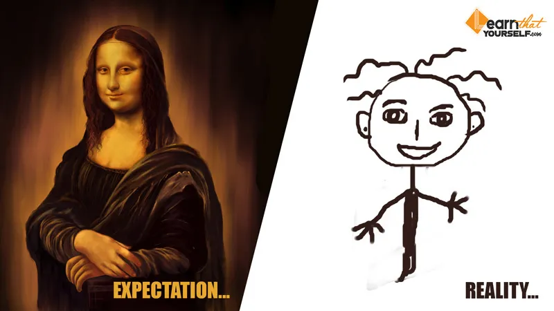 10 reasons Why you are not becoming a good artist 8 Artwork to depict the first reason out of 10 reasons why you are not becoming a good artist by Lalit Adhikari at Learn That Yourself.