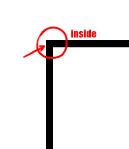 Foreground Color, Background Color, Stroke & Fill 4 stroke inside