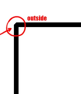 Foreground Color, Background Color, Stroke & Fill 6 stroke outside