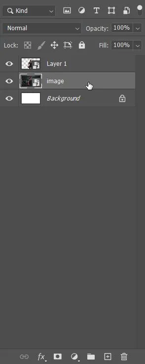 Dual light effect 22 layer panel in photoshop