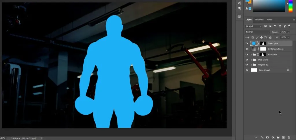 Dual light effect 65 work in progress for dual light effect in photoshop