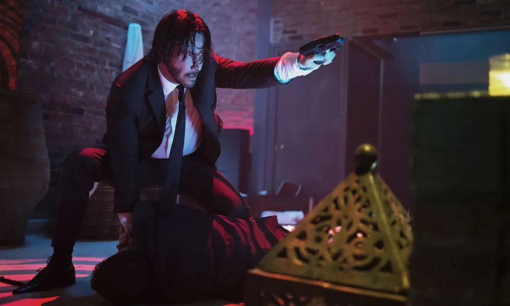 Dual light effect 1 john wick fight scene 1