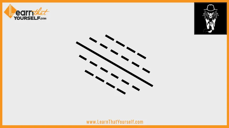 Elements of Design 9 diagonal lines