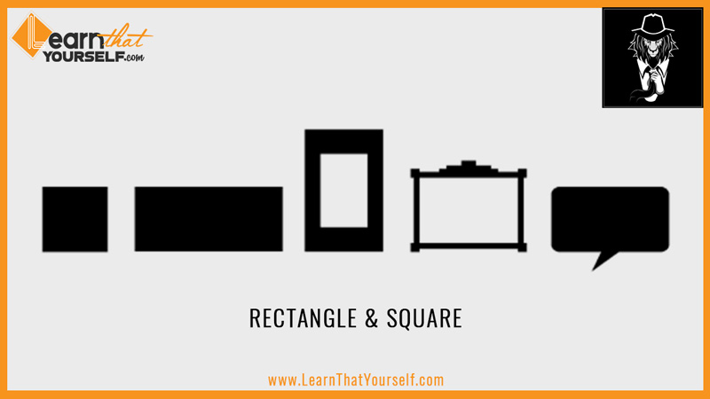 elements of design - rectangle and square