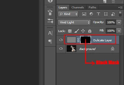 Skin Retouching 8 Negative mask in photoshop