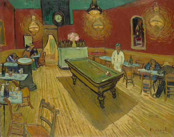 vincent van gogh's the night cafe painting