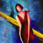 colorful_figurative_woman_Abstract_painting