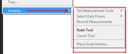 Image menu in Photoshop 41 analysis option under image menu in photoshop