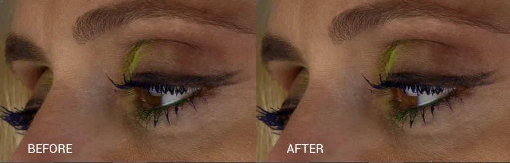 Retouching - How To Do It Professionally 7 eye color lightened