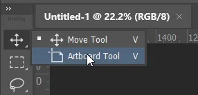 How to create New Document in Photoshop 10 artboard tool in photoshop