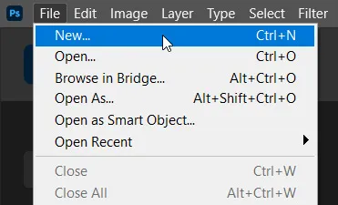 How to create New Document in Photoshop 2 How to create new document in photoshop blog image 2 Learn that yourself by lalit adhikari