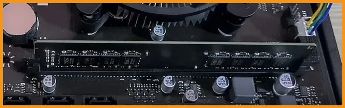 How to build GPU Mining Rig 17 DDR4 RAM placed in motherboard of mining rig